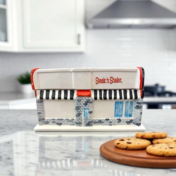 Vintage Steak n Shake Cookie Jar Collectible - Picture 1 of 9